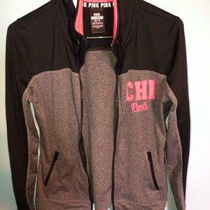 personalized pink chicago jacket